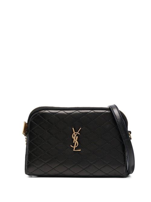 Borsa a tracolla con placca logo Saint Laurent | 7336671EL071000